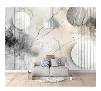 SPECUFX Wallpaper Peel and Stick - Vintage geometric grey stripes 100x70cm Self-Adhesive Pvc Wall Art for Home Decor In Diverse Sizes with Hd Printing