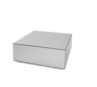 AYTM Table basse Speculum 80x80 cm Noir