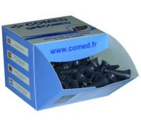 Spéculums auriculaires à usage unique 4 mm noir / boîte de 250