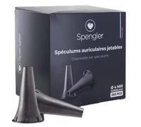 Spéculums auriculaires à usage unique Spengler (boite de 250) - 4 mm adulte (boîte de 250)