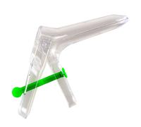 Spéculums gynécologiques stériles à usage unique de type Cusco (boite de 25) - Vert : Ø 30 mm
