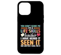 SPED Appreciation Special Ed Don't Scare Life Skills Teacher Coque pour iPhone 12 Pro Max