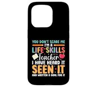 SPED Appreciation Special Ed Don't Scare Life Skills Teacher Coque pour iPhone 15 Pro