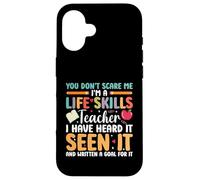 SPED Appreciation Special Ed Don't Scare Life Skills Teacher Coque pour iPhone 16