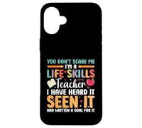 SPED Appreciation Special Ed Don't Scare Life Skills Teacher Coque pour iPhone 16 Plus