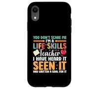 SPED Appreciation Special Ed Don't Scare Life Skills Teacher Coque pour iPhone XR