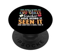SPED Appreciation Special Ed Don't Scare Life Skills Teacher PopSockets PopGrip Adhésif