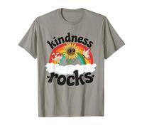 Sped Teacher Anti-Intimidation Hippie Rainbow Kindness Rocks T-Shirt