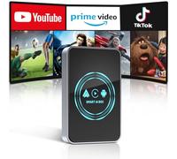 Spedal 3-en-1 CarPlay sans Fil avec Youtube/Net-Flix/TikTok, WiFi Double Bande, 4K Sortie HDMI, pour Véhicules équipés de CarPlay/Android Auto Filaire, Prise en Charge du Lecteur USB