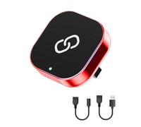 Spedal Adaptateur Carplay sans Fil pour iPhone, EZ Connect Clé USB CarPlay Voiture, Compatible avec Les Voitures 2016+ et iPhone iOS 10+, Plug and Play (Rouge)