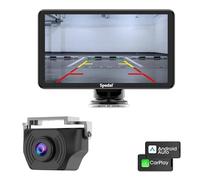 Spedal CarPlay & Android Écran de voiture sans fil avec vision nocturne HD 170° ultra grand angle radar caméra de recul sans latence (796Pro)