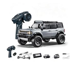 SpedUpX Voiture RC 1:12 4WD tout-terrain, contrôle proportionnel et système | Voiture tout-terrain RC 1:12 avec commande proportionnelle, moteur 380, entraînement métallique, suspension unique et