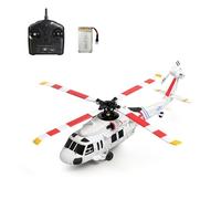 SpedUpX WL K270 UH-60L Hélicoptère RC, Modèle 2.4G 4CH sans Barre de Bell, Classe 170 avec Positionnement Optique, Maintien d’Altitude Barométrique et Gaz Réglable, Version RTF(1 Pile)