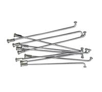 SPEDWHEL Lot de 10 rayons en acier pour vélo électrique 10 g Diamètre 3 mm Longueur 50-240 mm Rayons en acier avec écrous et tétons assortis 130 mm