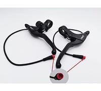 SPEDWHEL NUTT Levier de Frein Électrique pour Kaabo Mantis KUGOO G-Booster Scooter Électrique Vélo Alliage d'aluminium Frein VTT Vélo de Route E-brake (écrou 1 paire)