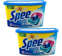 Spee Caps Universel 2 x 18 Pièce 4in1 Produit à Laver Capsules Lessive 20-95°