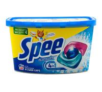Spee Capsules Universelles 1 x 18 Pièces 4en1 Lessive Machine à Laver 20-95°