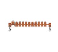 SpEeC Lot de barres de terre horizontales A400 12 x 4 (référence : 1SZE980120B0540)