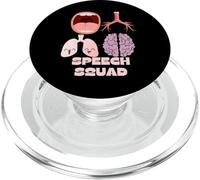 Speech Squad - SLP Speech Therapy Tee PopSockets PopGrip pour MagSafe