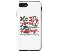 Speech Therapy Christmas Speech Therapist Coque pour iPhone SE (2020) / 7/8