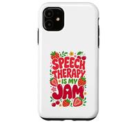 Speech Therapy is My Jam Boho Floral SLP Speech Therapist Coque pour iPhone 11