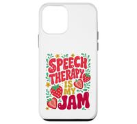 Speech Therapy is My Jam Boho Floral | SLP Speech Therapist Coque pour iPhone 12 Mini