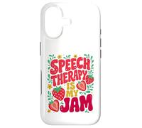 Speech Therapy is My Jam Boho Floral | SLP Speech Therapist Coque pour iPhone 17