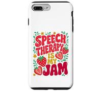 Speech Therapy is My Jam Boho Floral | SLP Speech Therapist Coque pour iPhone 7 Plus/8 Plus