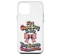 Speech Therapy SLP Help Tiny People Communicate Coquette Coque pour iPhone 12 Mini