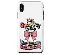 Speech Therapy SLP Help Tiny People Communicate Coquette Coque pour iPhone XS Max