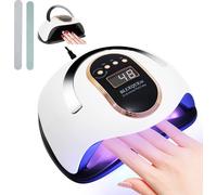 Speed 168W Gel Lampe UV pour ongles, 36-LEDs Lampe UV portable pour tous les ongles en gel
