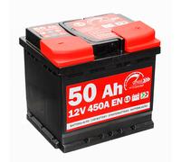SPEED 7906103 Batterie auto plomb-acide 12V 50Ah 450A droite 207x175x190 mm