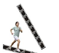 Speed and Agility Ladder Kit - Ensemble d'échelle d'entraînement de football | Cônes d'agilité et ensembles d'échelles, équipement d'entraînement de vitesse sportive, kit d'entraînement de jeu de
