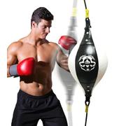 Speed Bag - Sac de boxe pour entraînement de vitesse de boxe | Poinçonnage d'entraînement thaïlandais | Entraînement pivotant suspendu | Sac de boxe pour adolescents et adultes | Sac d'entraînement