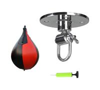 Speed Bag - Sac de frappe | Sac réfléchissant | Punching Ball | Boxing | Boxball | Sac de frappe Poire Ball | Sacs de frappe de vitesse et kit de pivot avec gonfleur