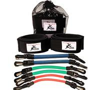 Speed Bands | Sports Leg Resistance Band for Running Agility Fast Acceleration of Muscular Endurance and Strength | Football, Track and Field and all sports (Speed Bands and Blue Power Bands)