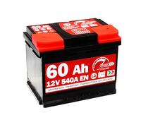 Speed Batterie pour voiture, L260, 60 Ah, 540 A, avec pôle positif à droite, Speed par SMC