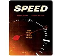Speed Blu-ray SteelBook Zavvi Édition Limitée Keanu Reeves, Sandra Bullock B G