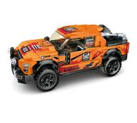 Speed Champions Ford F-150 MOC SUV Off-Road Pull-Back Car Figures Vehicle Building Blocks Rally Racers Model Bricks Toys for Kid