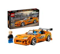 LEGO Speed Champions La Toyota Supra MK4 de Fast and Furious - Jouet Voiture - Maquette avec Minifigurine de Brian O'Conner - Cadeau STEM pour Garçon dès 10 Ans ou Ado Fan du Film 77260
