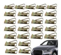 Speed Clips - Metal U Type Fasteners, Vehicle Body Retainer Hardware with Strong Tension Locking Design Advantage, Quick Screw Anchoring Function, Ideal for Offroad License Plate Frame Repairs