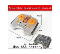 (Speed Control) Lego Technic Power Functions Parts Lot with Motor, Remote, Receiver & Battery Box for Building Sets