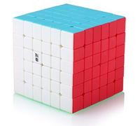 Speed Cube 6x6 6x6x6 Stickerless Magic Puzzle Cube de Vitesse Magique Cadeau de Vacances pour Enfants Adultes (sans Autocollant)