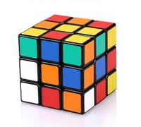 Speed Cube magique 3 x 3, Magic Cube, puzzle 3D, avec propriétés de rotation optimisées, pour débutants et avancés, Smooth Fast Cube séquentiel Teaser Toys pour Fast Cubing Fun