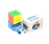 Speed Cube, MOYU Super rs3m 2022 3x3 Cube de Vitesse Maglev Ball Core Version 3x3 Cube Magique Professionnel sans Autocollant Lisse Puzzle Cube pour Passionnés de Speed Cube