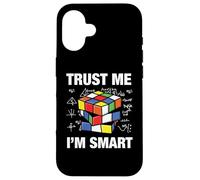 Speed Cube Puzzle Cubing Faites-Moi Confiance, Je suis Intelligent Coque pour iPhone 16