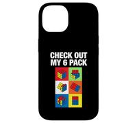 Speed Cube Puzzle Cubing Funny Découvrez Mon Pack de Six Coque pour iPhone 14