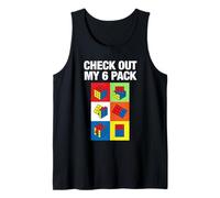 Speed Cube Puzzle Cubing Funny Découvrez Mon Pack de Six Débardeur