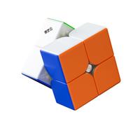 Speed Cube, QY MS 2x2 Cube de Vitesse Cube Magique Rapide Rotation Lisse sans Autocollant Plus Rapide Puzzle 3D Jouets pour Passionnés de Speed Cube