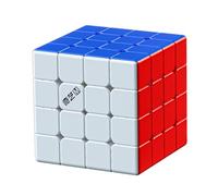 Speed Cube, QY MS 4x4 Cube de Vitesse Cube Magique Rapide Rotation Lisse sans Autocollant Plus Rapide Puzzle 3D Jouets pour Passionnés de Speed Cube